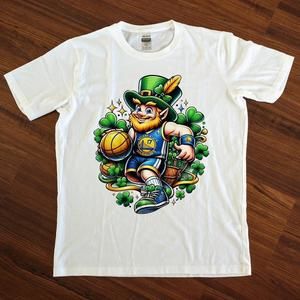 Golden State Warriors - Nba - St. Patrick_S Day T-Shirt - Unisex White T-Shirt